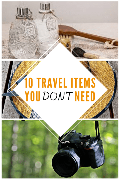 10 travel items you don't need